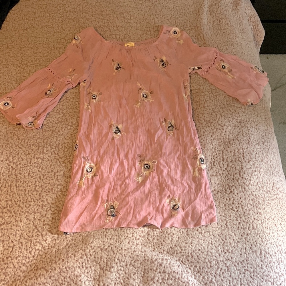 3/4 sleeve dress